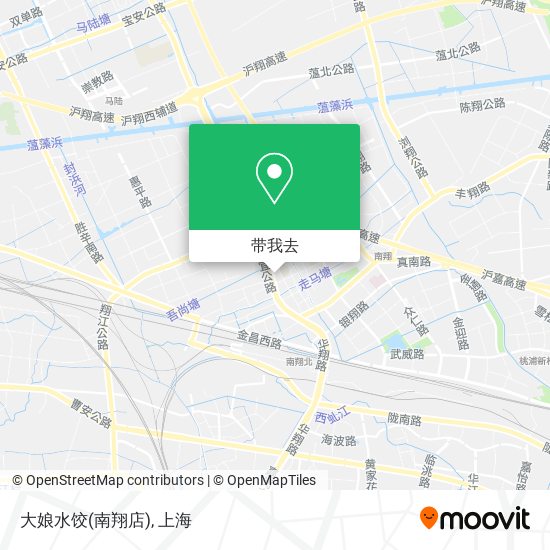 大娘水饺(南翔店)地图