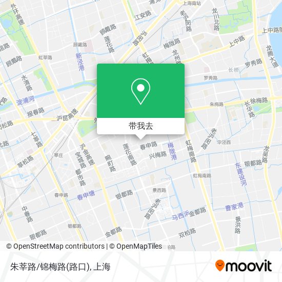 朱莘路/锦梅路(路口)地图