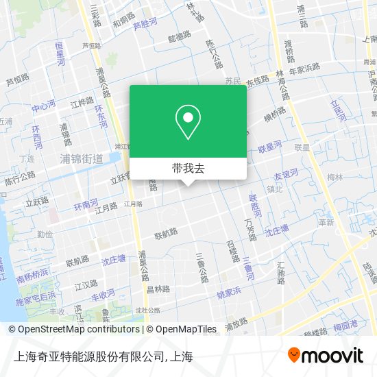 上海奇亚特能源股份有限公司地图