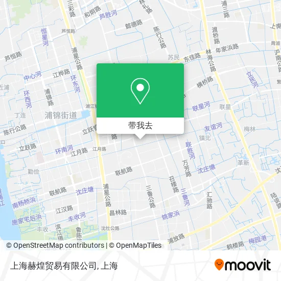 上海赫煌贸易有限公司地图
