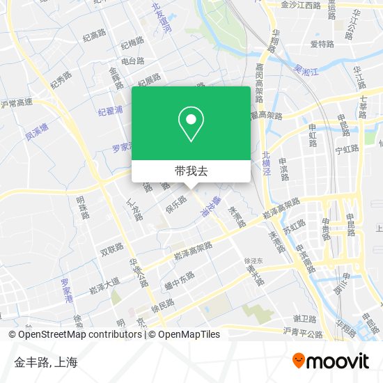 金丰路地图