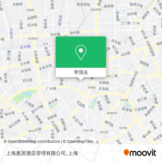 上海惠居酒店管理有限公司地图