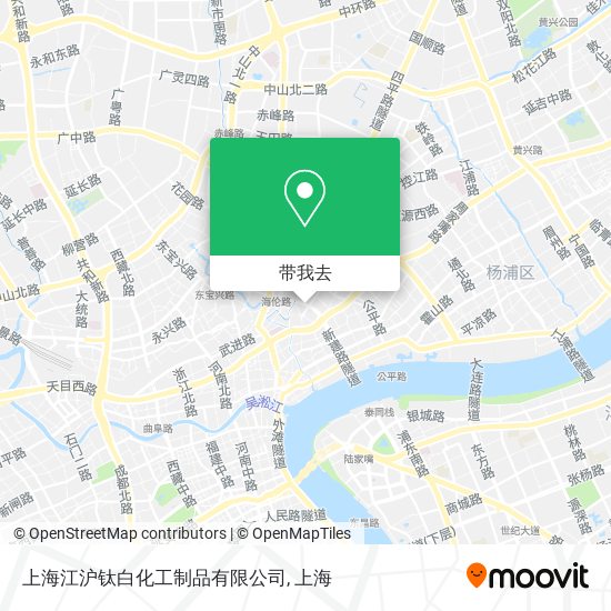 上海江沪钛白化工制品有限公司地图
