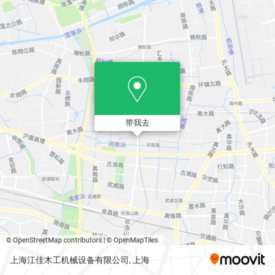 上海江佳木工机械设备有限公司地图