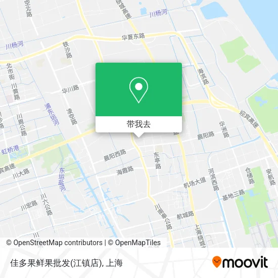 佳多果鲜果批发(江镇店)地图