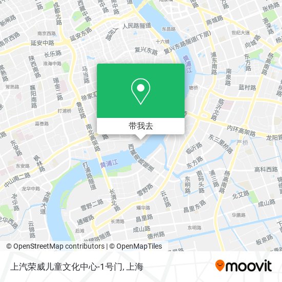 上汽荣威儿童文化中心-1号门地图
