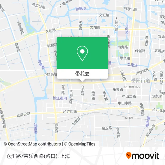 仓汇路/荣乐西路(路口)地图