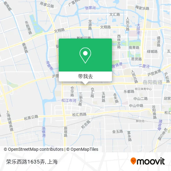 荣乐西路1635弄地图
