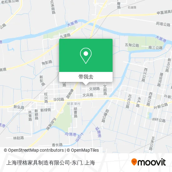 上海理格家具制造有限公司-东门地图