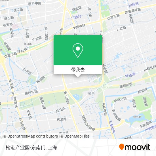 松港产业园-东南门地图