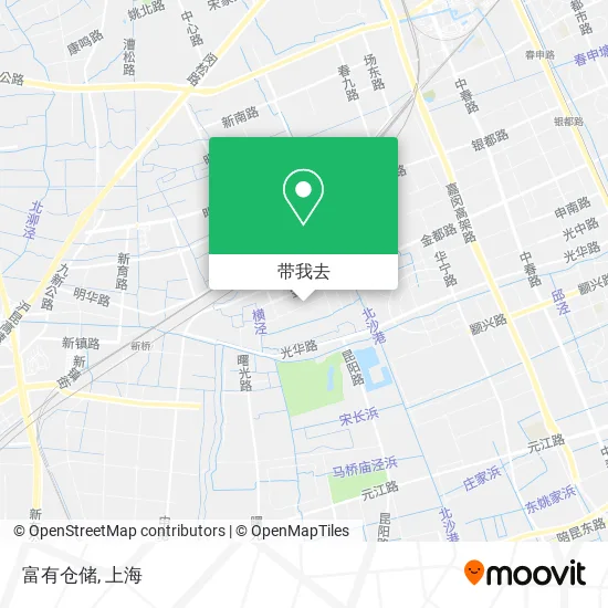 富有仓储地图