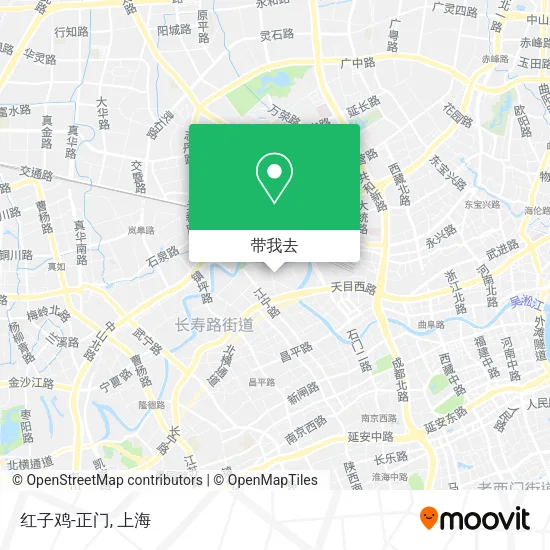 红子鸡-正门地图