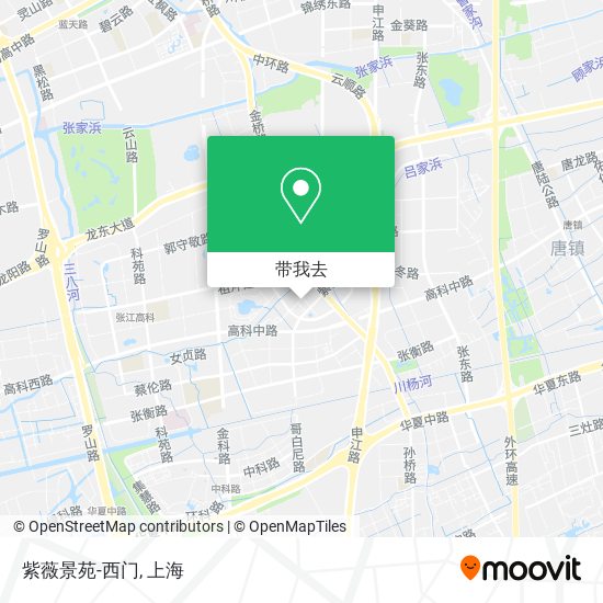 紫薇景苑-西门地图