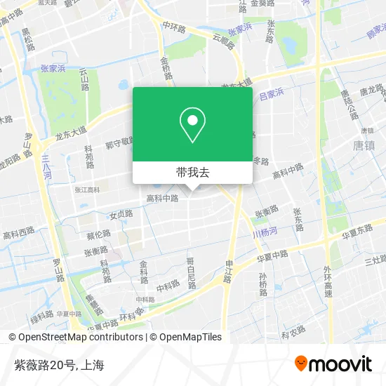 紫薇路20号地图