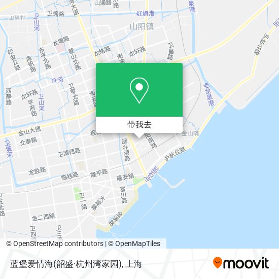 蓝堡爱情海(韶盛·杭州湾家园)地图