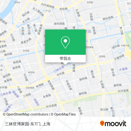 三林世博家园-东7门地图