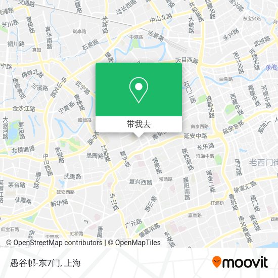 愚谷邨-东7门地图