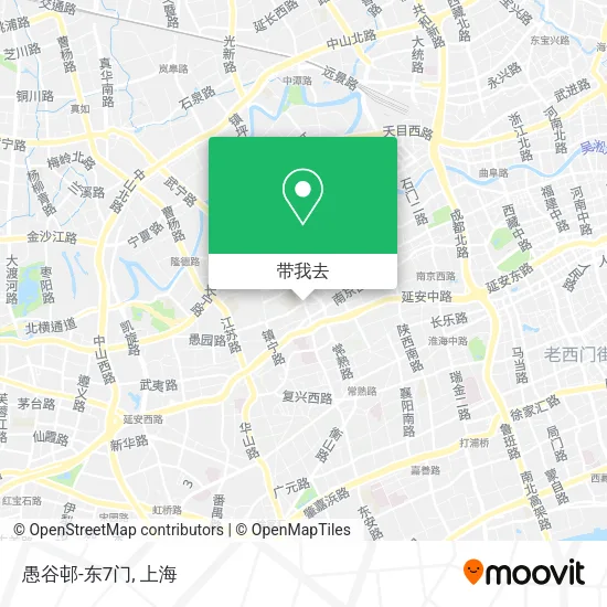 愚谷邨-东7门地图