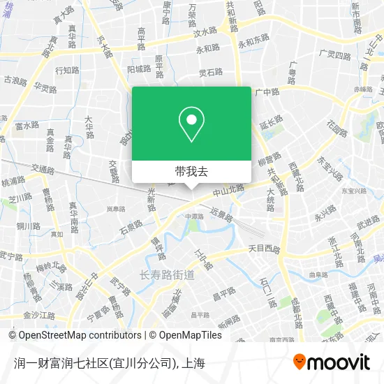 润一财富润七社区(宜川分公司)地图
