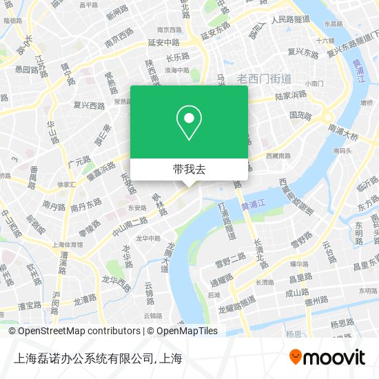 上海磊诺办公系统有限公司地图