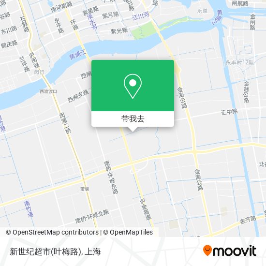 新世纪超市(叶梅路)地图