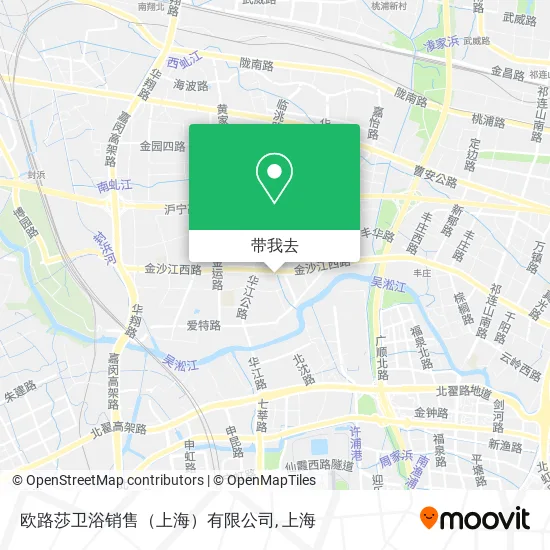 欧路莎卫浴销售（上海）有限公司地图
