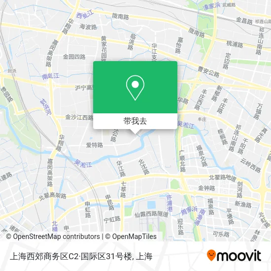上海西郊商务区C2·国际区31号楼地图