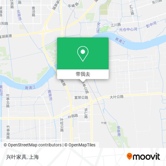 兴叶家具地图