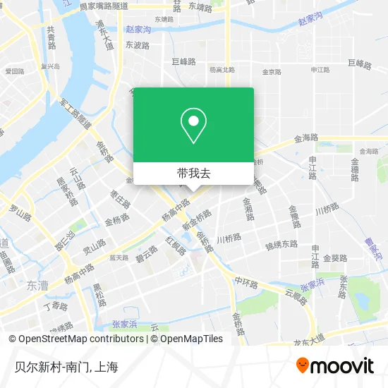 贝尔新村-南门地图