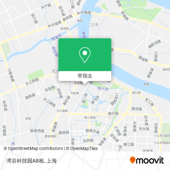 湾谷科技园A8栋地图