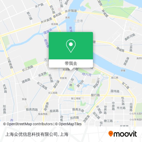 上海众优信息科技有限公司地图