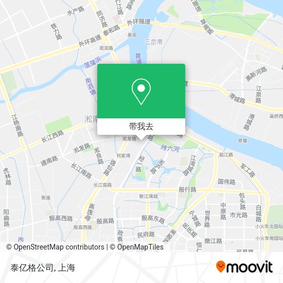泰亿格公司地图