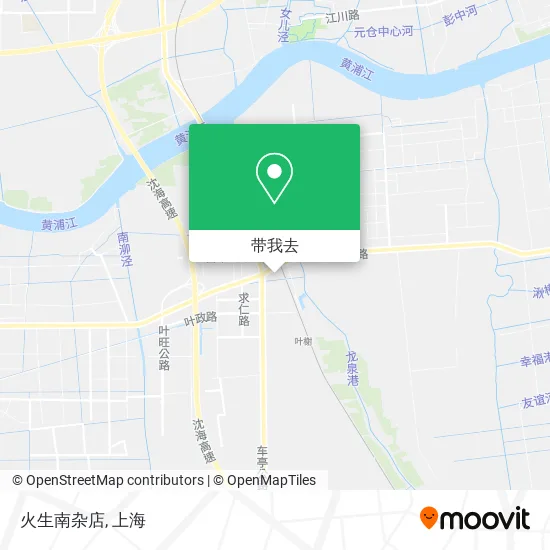 火生南杂店地图