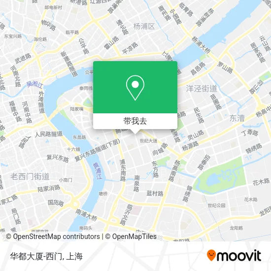华都大厦-西门地图