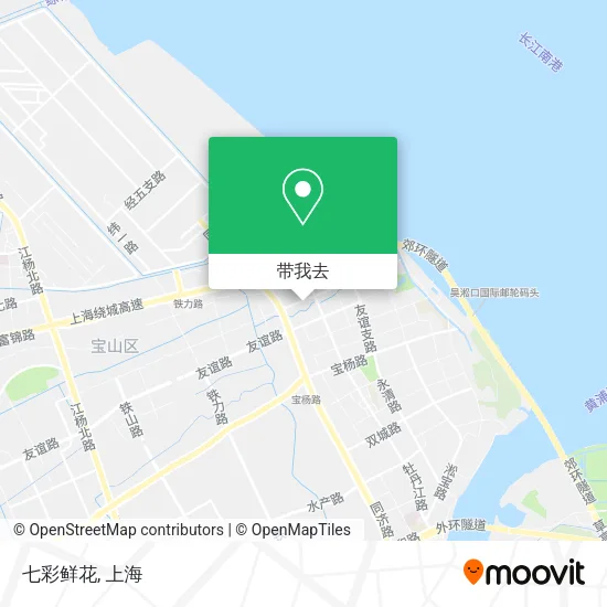 七彩鲜花地图