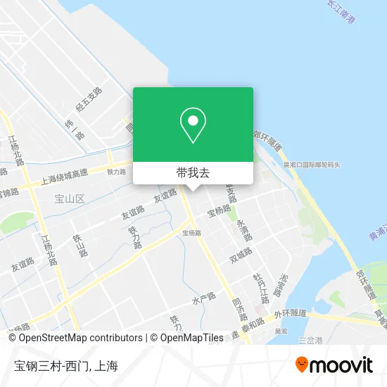 宝钢三村-西门地图