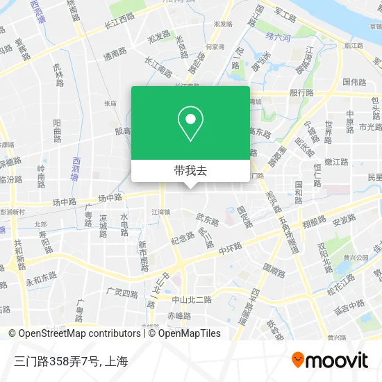 三门路358弄7号地图