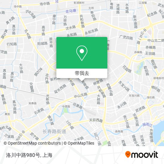 洛川中路980号地图