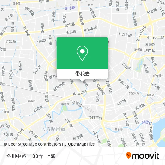 洛川中路1100弄地图