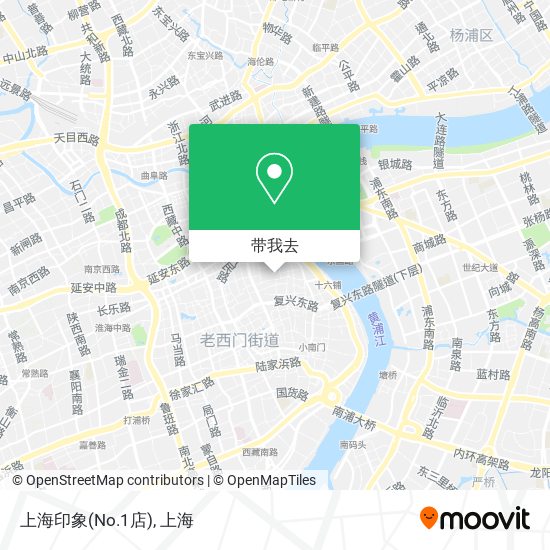上海印象(No.1店)地图