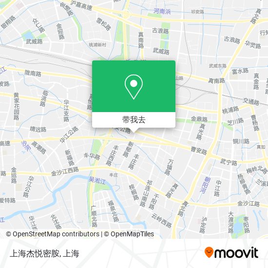 上海杰悦密胺地图