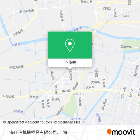 上海庄信机械模具有限公司地图