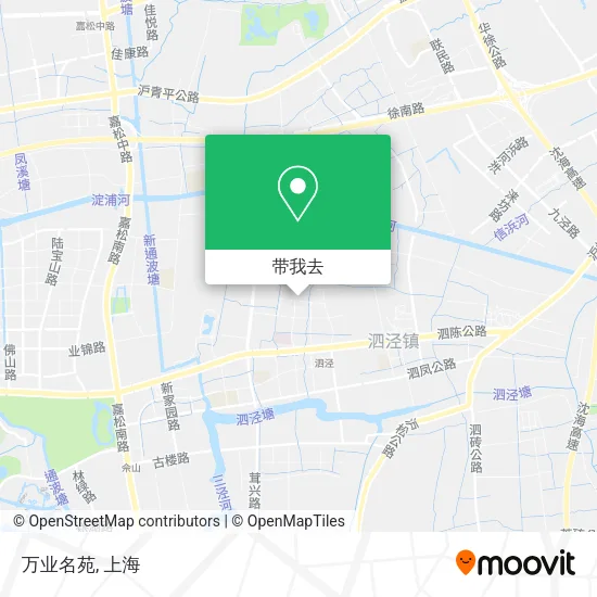 万业名苑地图
