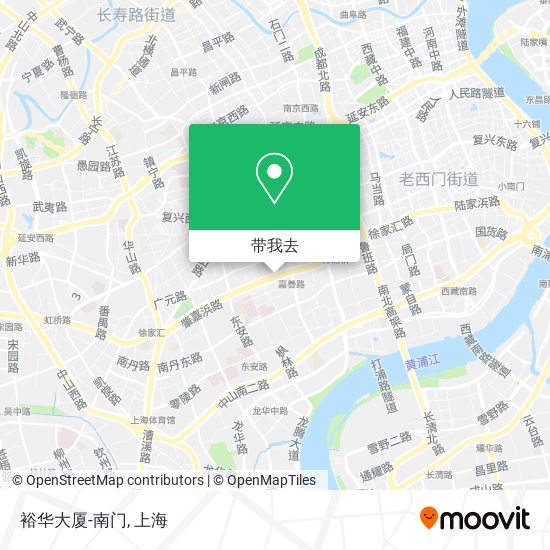 裕华大厦-南门地图
