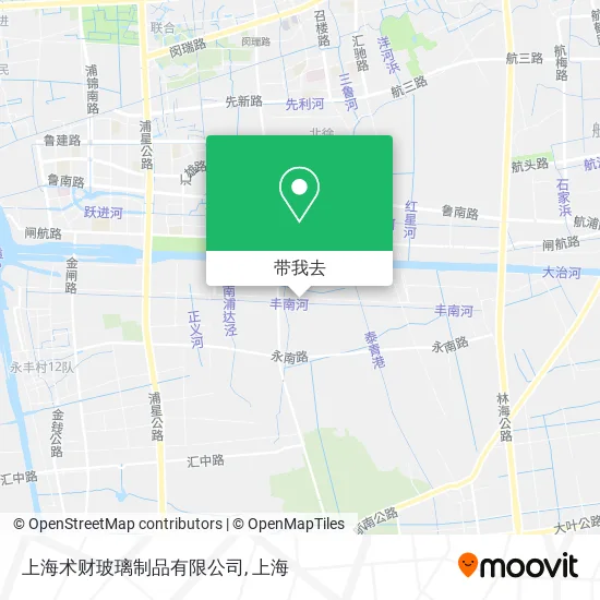 上海术财玻璃制品有限公司地图