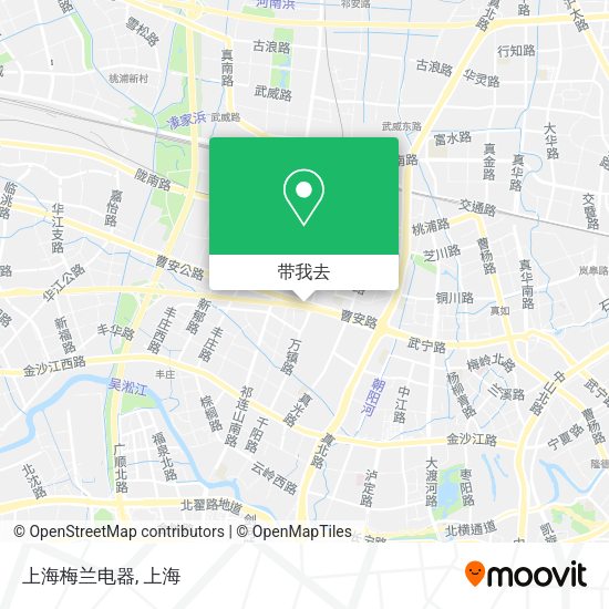 上海梅兰电器地图
