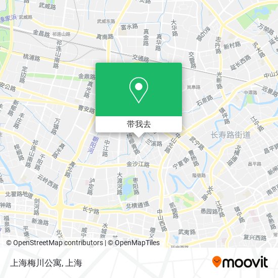 上海梅川公寓地图