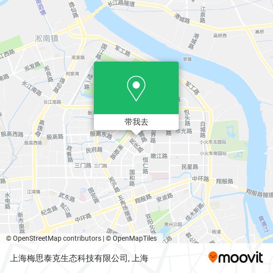 上海梅思泰克生态科技有限公司地图