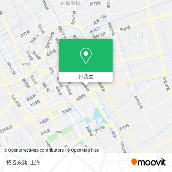 招贤东路地图