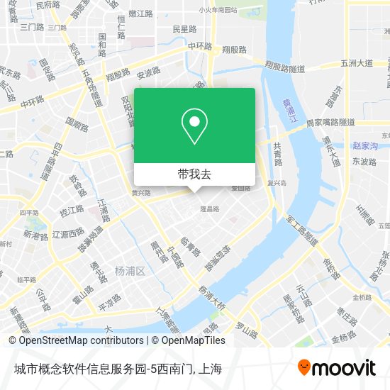 城市概念软件信息服务园-5西南门地图